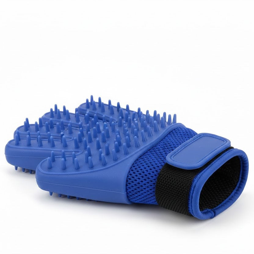 Borstel voor het verzorgen en wassen van huisdieren