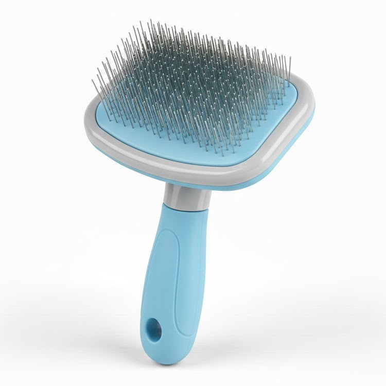 Huisdierhaarverwijderaar en Massagekamborstel met Handvat