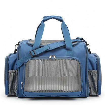 Draagbare reistas voor huisdieren met opbergvakken