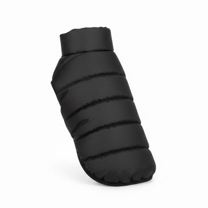 Gewatteerde hondenjas met hoge kraag