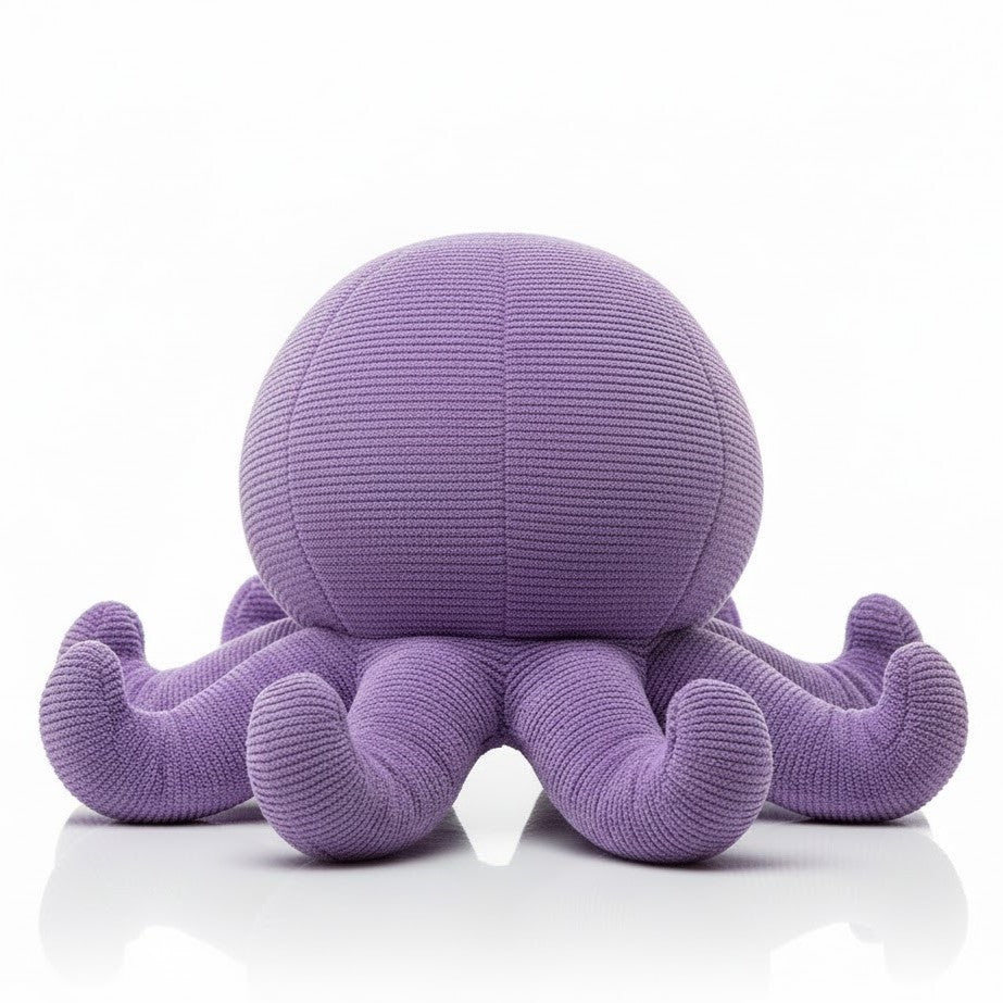 Hondenspeeltje in octopusvorm van stof