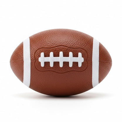 Piepende hondenbal in voetbalvorm