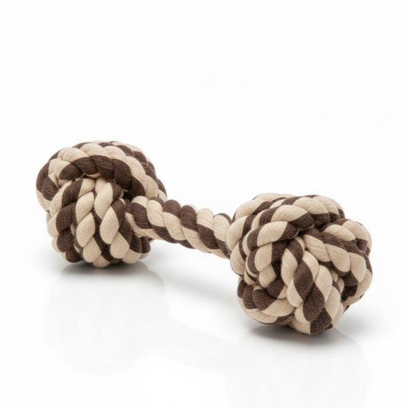 Touwspeeltje met dubbele knoop voor honden