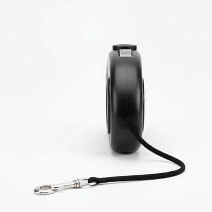 Uittrekbare hondenriem met compacte behuizing